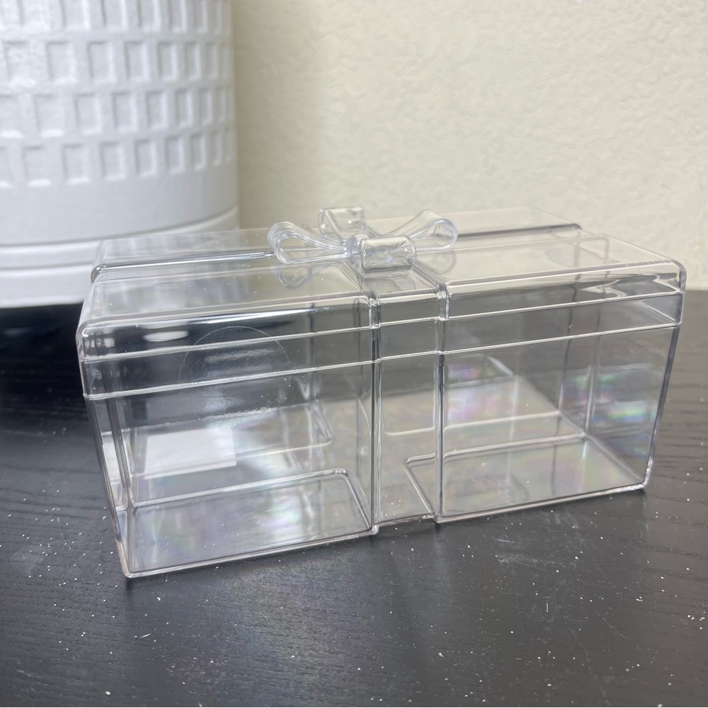 NEW Target Bullseyes Playground Christmas 2025 Clear Present Box with Bow